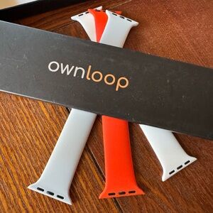 (3) Three OWN LOOP Brand Apple Watch Bands